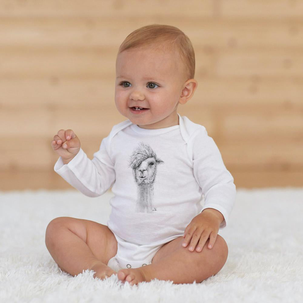 Llama Baby Onesie - DISCOVER