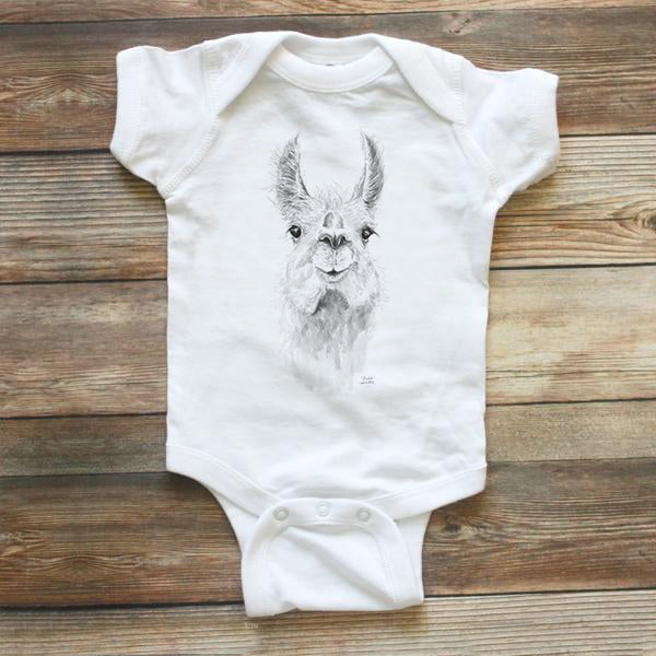 Llama Baby Onesie - IMAGINE