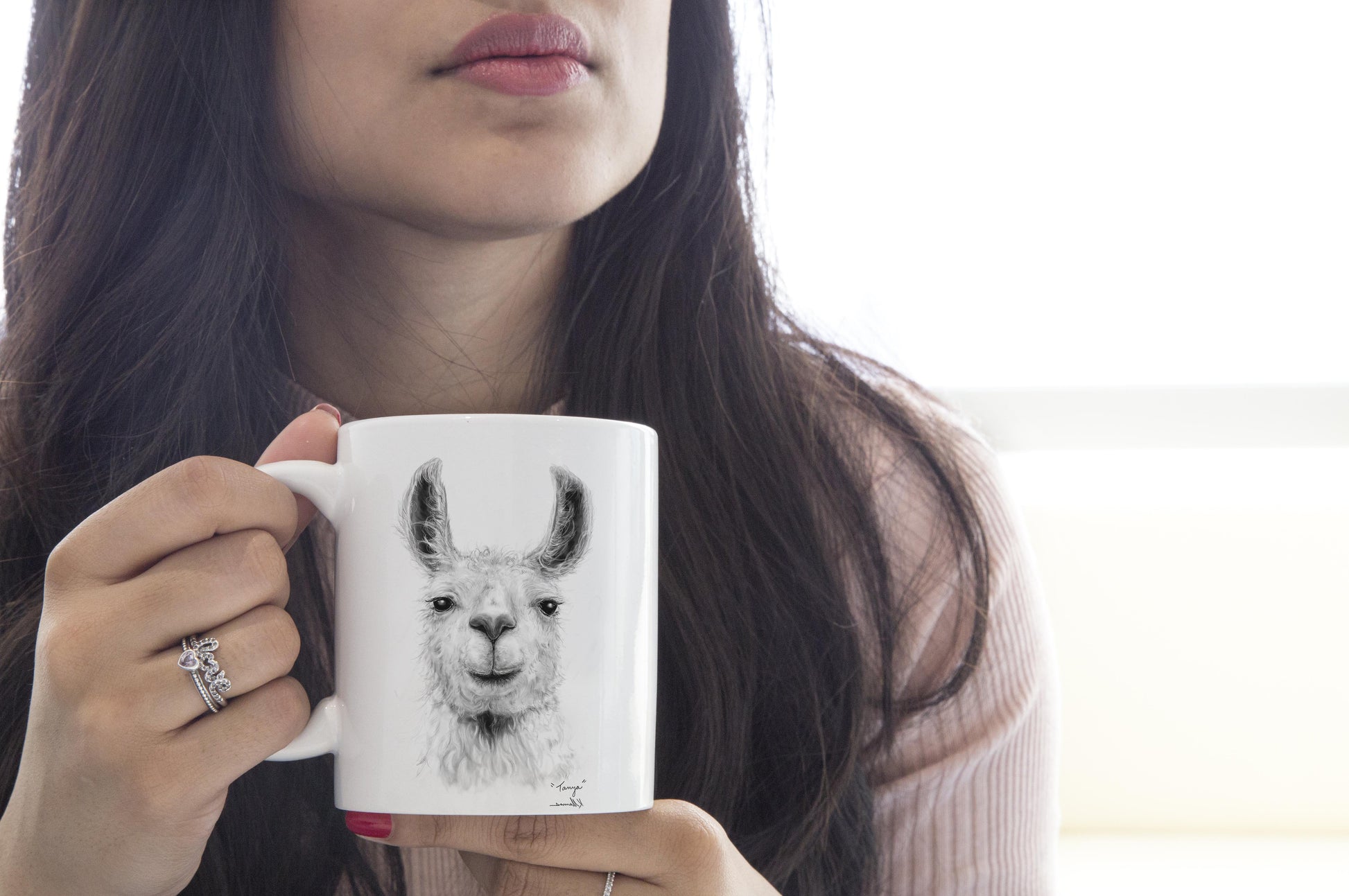 Personalized Llama Mug - TANYA