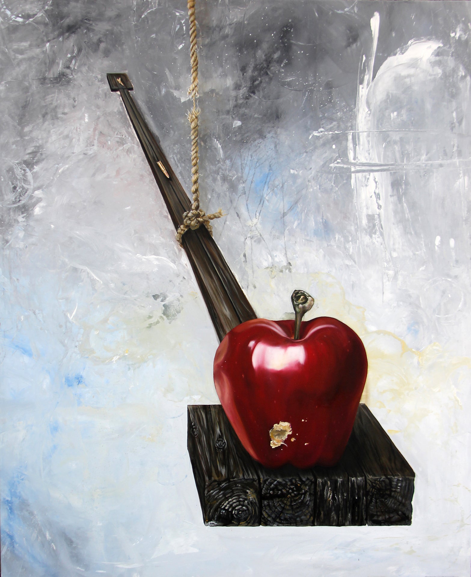 What is Justice? Painting - K. Llamas Wall Art Print